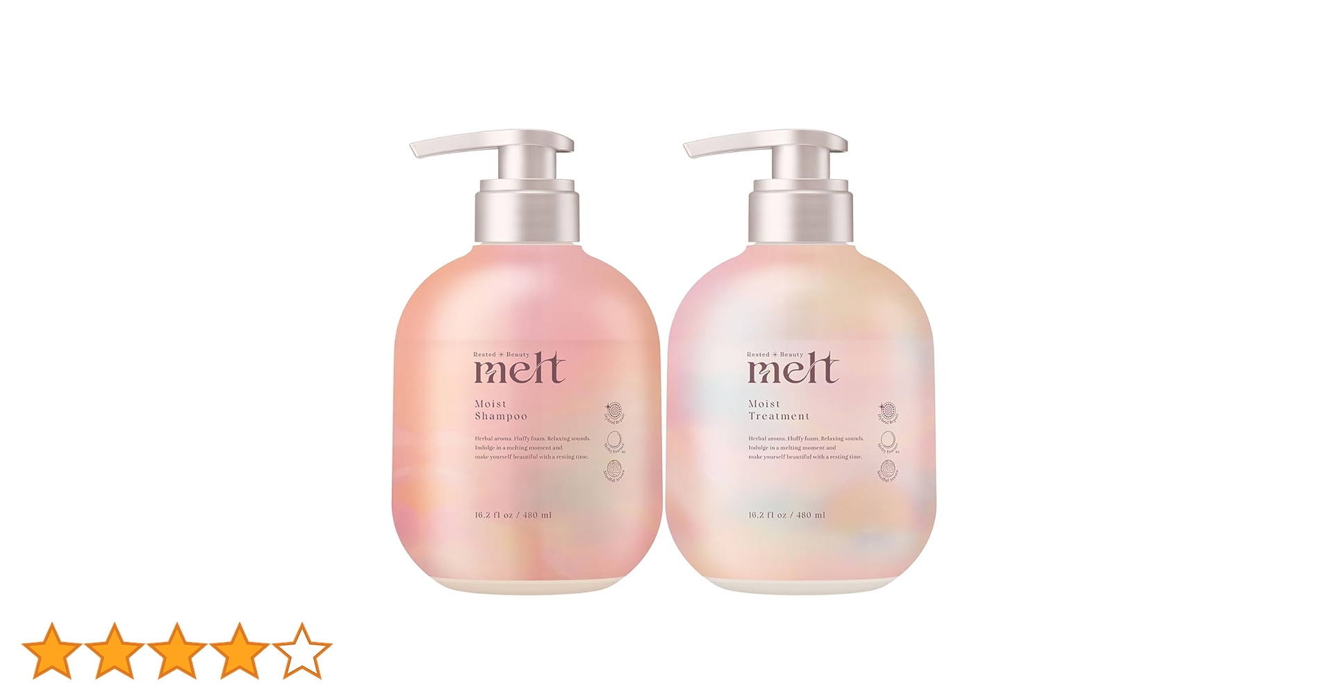 新品meltメルト　モイストシャンプー　トリートメント　美容注入オイル　おまけ付 モイストシャンプー＆トリートメント | 【公式】melt [メルト]
